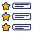 Star Review Feedback Star Review Icon