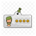 Feedback Emoji Face Icon