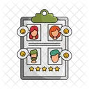 Feedback Star Review Icon