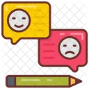 Feedback Reaction Comment Icon
