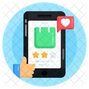 Feedback De Compras Avaliacao De Compras Feedback On Line Ícone