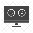 Monitoramento De Feedback Avaliacao Pesquisa Ícone
