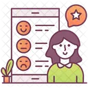 Feedback do cliente  Ícone