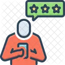 Feedback geben  Symbol