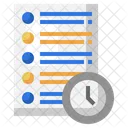Feedback History Feedback Clock Icon