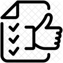 Checkmark Clipboard Task Icon