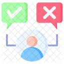 Feedback Conversation Review Icon