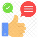 Good Feedback Thumb Icon