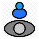 Visitor Eye Marketing Icon