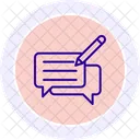 Feedback Review Response Icon