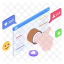 Feedback  Icône