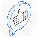 Feedback  Icône