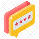 Feedback Message Comment Ratings Icon