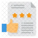 Review Rating Reward Icon