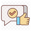 Feedback Positivo Icon