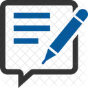 Feedback Writing  Icon