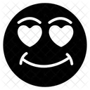Feeling Love Emoji Goofy Expression Emotag Icon