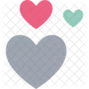 Hearts In Love Love Icon