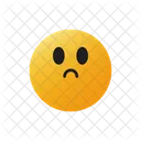 Feeling Sad Akward Face Face Icon