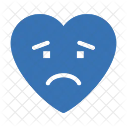 Feeling Sad Face Emoji Icon