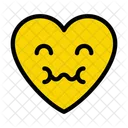Sad Emoji Heart Icon