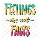 Feelings are not facts  Icône