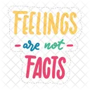 Feelings are not facts  Symbol