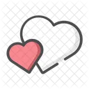 Wedding Heart Two Heart Heart Icon