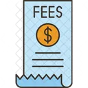 Fees Receipt  Icon