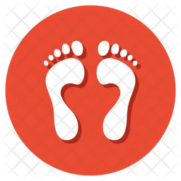 Feet  Icon