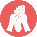 Feet Acupressure Feet Massage Feet Reflexology Icon