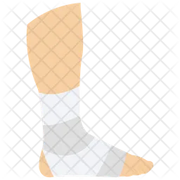 Feet Fracture  Icon