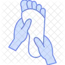 Feet Healing Pedicure Foot Massage Icon