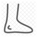 Feet Leg Foot Icon