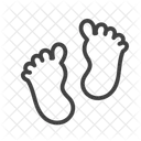 Feet Foot Children Icon
