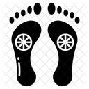 Feet Foot Print Icon