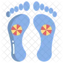 Feet Foot Print Icon