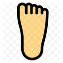 Human Body Foot Walking Icon
