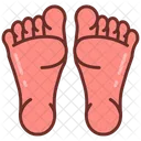 Feet Toes Foot Care Icon