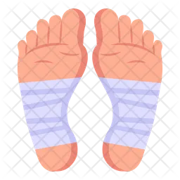 Feet Injury  Icon
