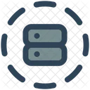 Daten Datenbank Server Symbol