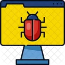 Fehler Virus Malware Symbol