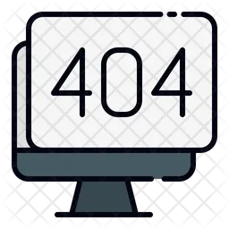 Fehler 404  Symbol