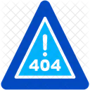 Fehler 404 Nicht Symbol