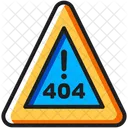 Fehler 404 Nicht Symbol