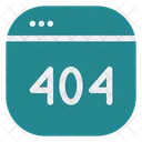 Fehler 404  Symbol