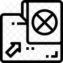 Datei Fehler Dokument Symbol