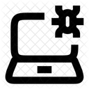 Fehler-Laptop  Symbol