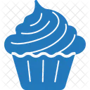 Feier Kuchen Cupcake Symbol