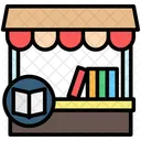 Feira De Livros Guia Livro De Venda Ícone